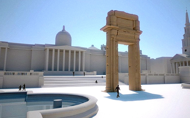 Напечатали на 3D-принтере точную копию уникальной арки храма